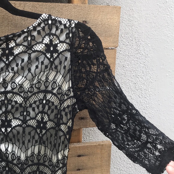 🌸 Lace black dress - Picture 7 of 8